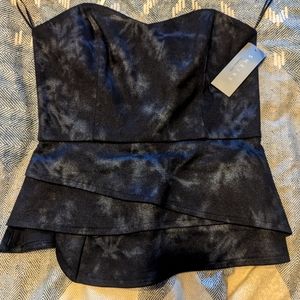 Sheike washed out metallic bustier
